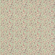 Carta Varese - Små Blommor Röd/Grön (100 g/m²)