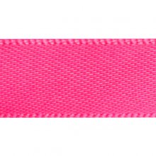 Satinband - 12 mm - Neon Rosa