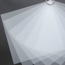 Transparent plastark - Priplak - 0,5 mm - 21 x 29,7 cm (A4) - 5-pack