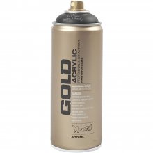 Sprayfärg - Montana Gold - 400 ml - Svart
