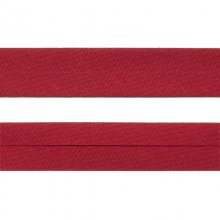 Skråband/Kantband - 20 mm - Röd