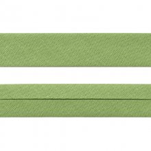 Skråband/Kantband - 20 mm - Ljusgrön