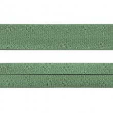 Skråband/Kantband - 20 mm - Grön