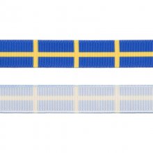 Grosgrainband - Flagga - 16 mm - Sverige