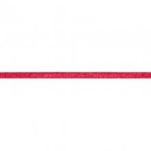 Enfärgat Satinband - 03 mm - Röd