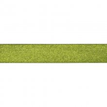 Enfärgat Satinband - 15 mm - 11 - Mörk Olivgrön