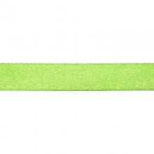 Enfärgat Satinband - 15 mm - 13 - Grön (1)