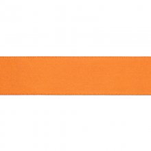 Enfärgat Satinband - 23 mm - Orange