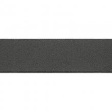 Enfärgat Satinband - 25 mm - Mörkgrå