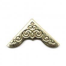 Metallhörn - 24 mm - Guld - 4 st