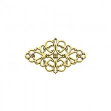 Metalldekoration - Guld - Ornament - 42 mm - xx st