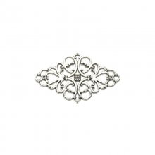 Metalldekoration - Silver - Ornament - 42 mm - xx st