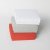 Presentask i wellpapp - 15 x 15 x 4,5 cm - Olika färger
