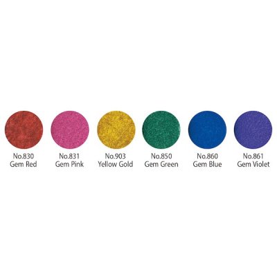 Vattenfärger - Gansai Tambi Gem Colors Set - 6 färger
