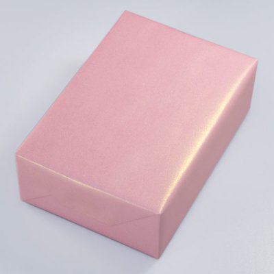 Presentpapper - Jung - Rosa/Vit (70 g/m²)