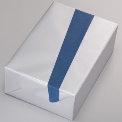 Presentpapper - Jung - Silver/Blå (70 g/m²)