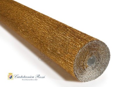Kräppapper 180 - Super Florist 807 - Metallic - Antikguld