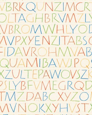 Tassotti 91260 - Alfabetet - Flerfärgat