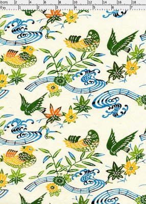 Japanskt papper - Katazome-shi