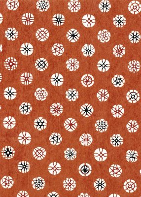 Japanskt papper - Katazome-shi