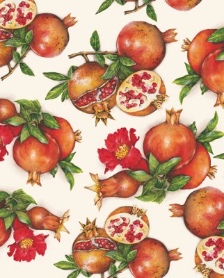 Tassotti 9133 - Granatäpple - Flerfärgat