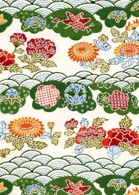 Japanskt papper - Katazome-shi