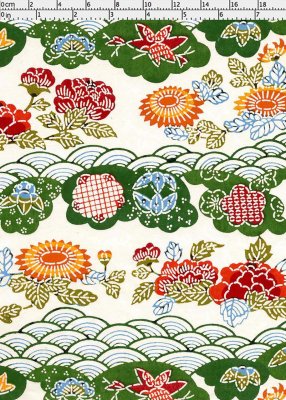 Japanskt papper - Katazome-shi