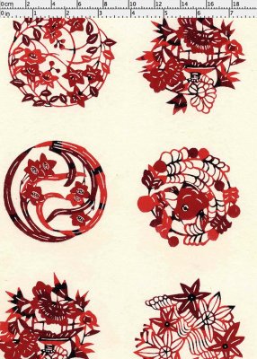 Japanskt papper - Katazome-shi