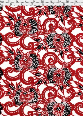 Japanskt papper - Katazome-shi