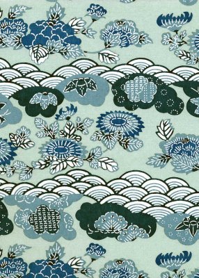 Japanskt papper - Katazome-shi
