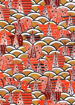 Japanskt papper - Katazome-shi