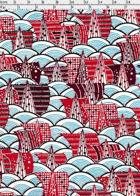 Japanskt papper - Katazome-shi