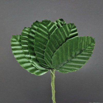 Blomblad på ståltråd