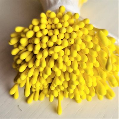 Dekorationspistill - Matt - G2030 - Gul