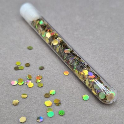 glitterströssel, glitter, guld