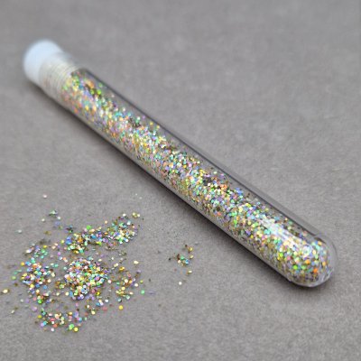 glitterströssel, glitter, guld