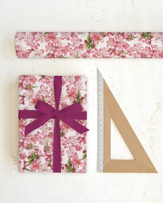 Tassotti 9218 - Persikoblomma - Rosa /Grön