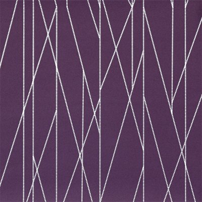 Omslagspapper - 6121 - 5 m - Lila Geometrisk Silver