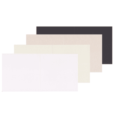 Kort - Olika färger - 14 x 14 cm (14 x 28 cm) - 300 g/m² - 10 st