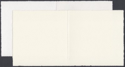 Kort - Rossi Medioevalis - Ljusvit/naturvit - 250 g/m² - 12 x 12 cm - 10 st