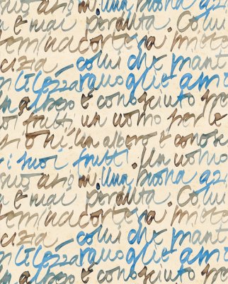 Tassotti 9510 - Virtù - Svart/Blå/Naturvit