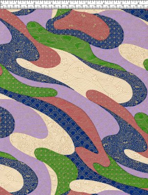 Japanskt papper - Chiyogami