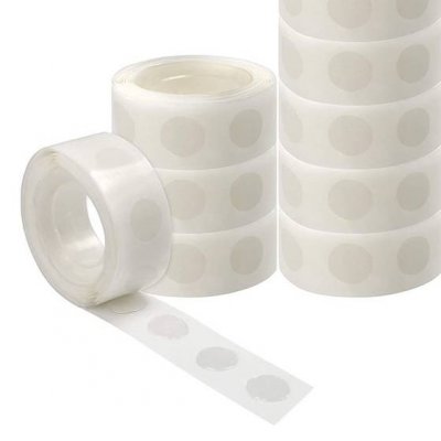 Glue Dots/Limkuddar 12 mm, ballonglim