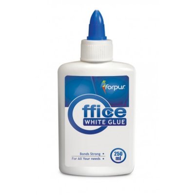 Kontorslim - Forpus - Vitt - 120 ml