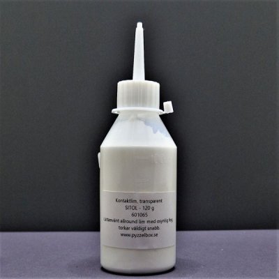 kontaktlim transparent