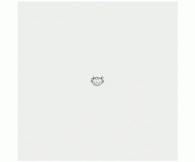 Minigummistämpel på kon - Flicka