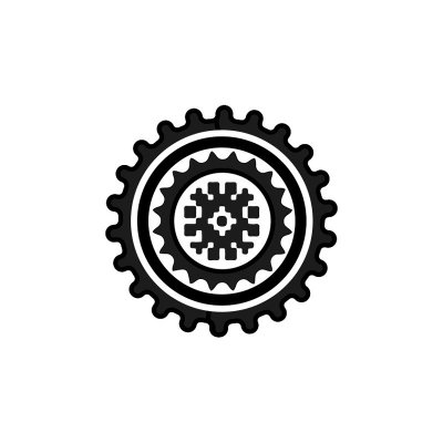 Gummistämpel på kloss - Lorestamps - Liten - Etnoring