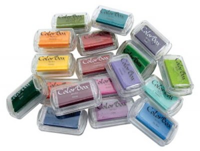 Stämpeldyna - ColorBox - Mini - 2,5 x 4,5 cm - Olika färger