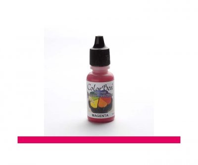 Refill till stämpeldyna - ColorBox - 14 ml - Olika färger