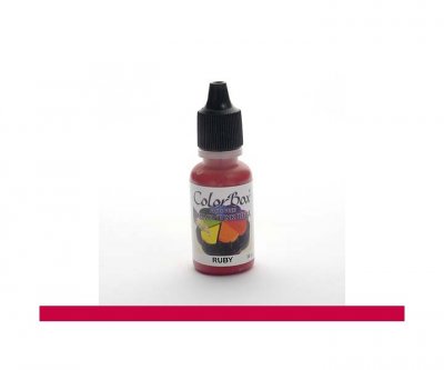 Refill till stämpeldyna - ColorBox - 14 ml - Olika färger